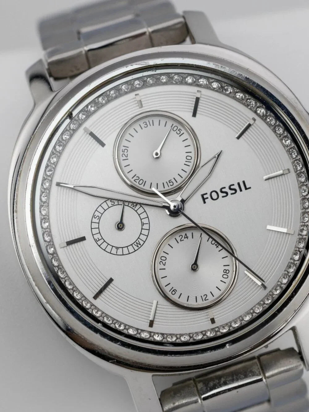 Fossil Chelsey ES3355 Multifunction Quartz Analog Women's Watch New Battery